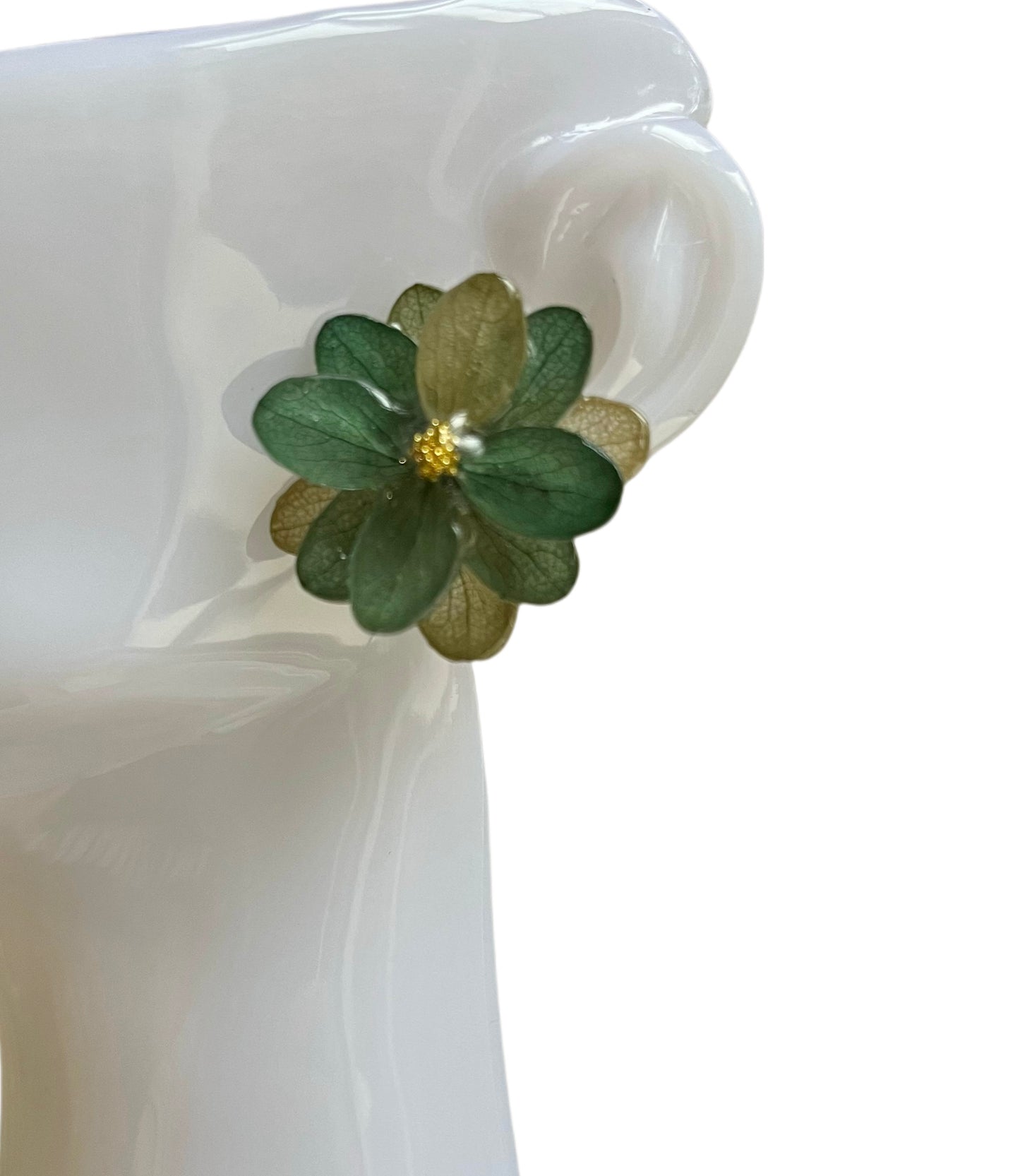 Boucle d'oreille floral- Champs