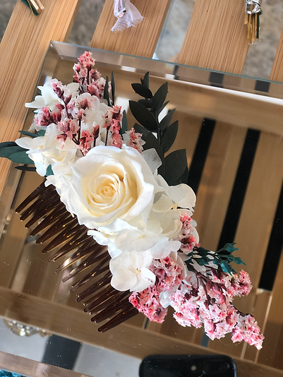 Comb 1 mini rose