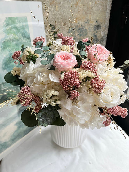 Bouquet pivoine rose