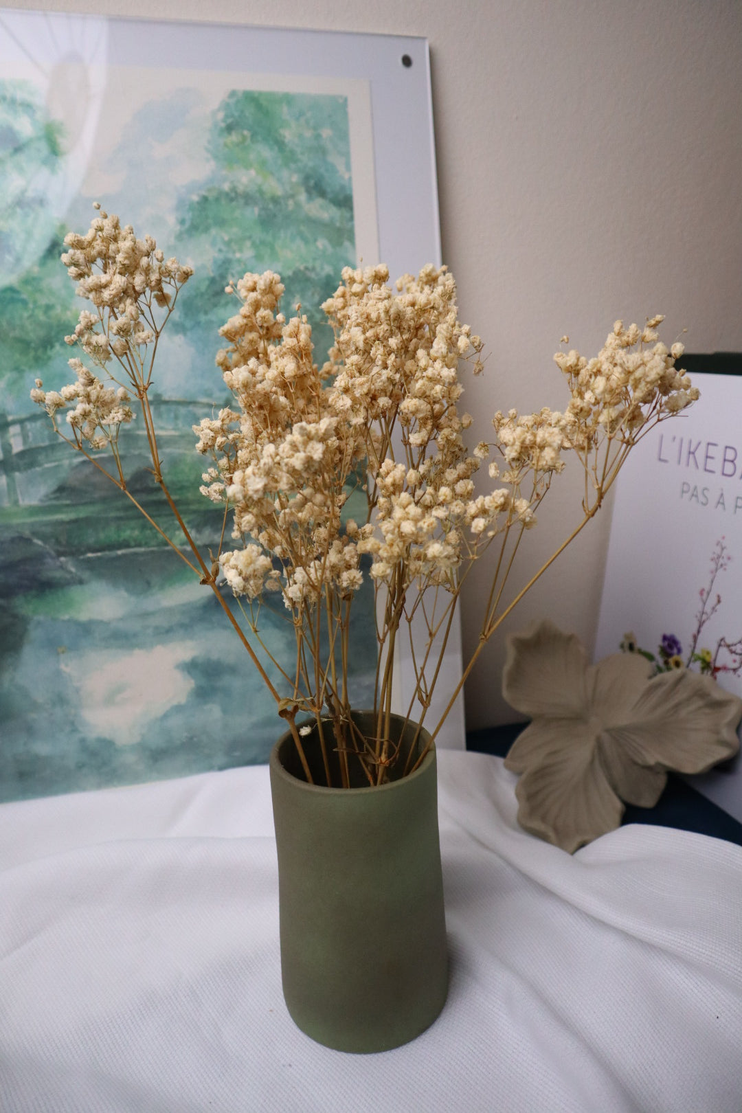 Gypsophile blanc -5 tiges