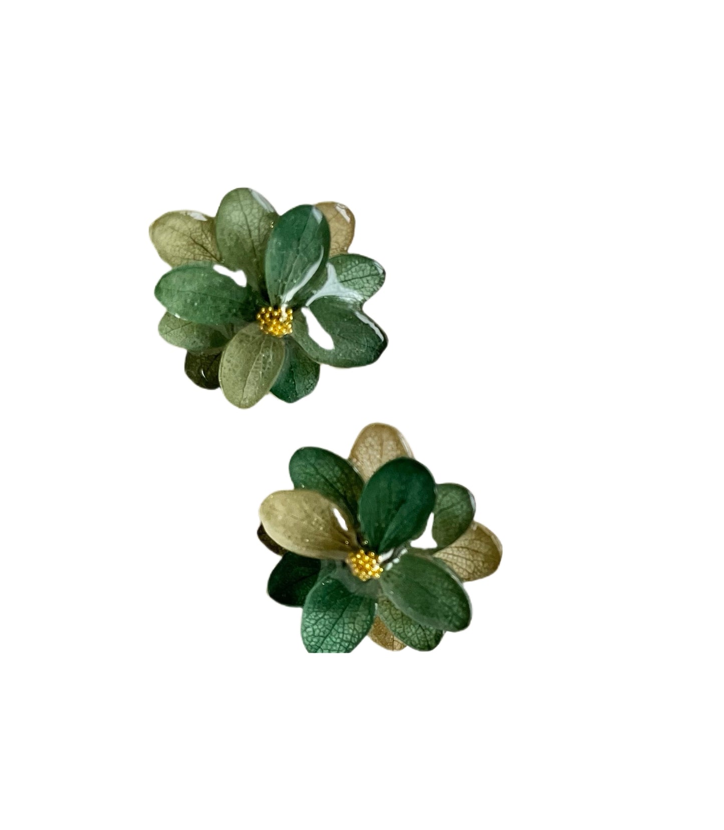 Boucle d'oreille floral- Champs